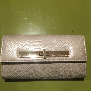 Tan snake skin wallet